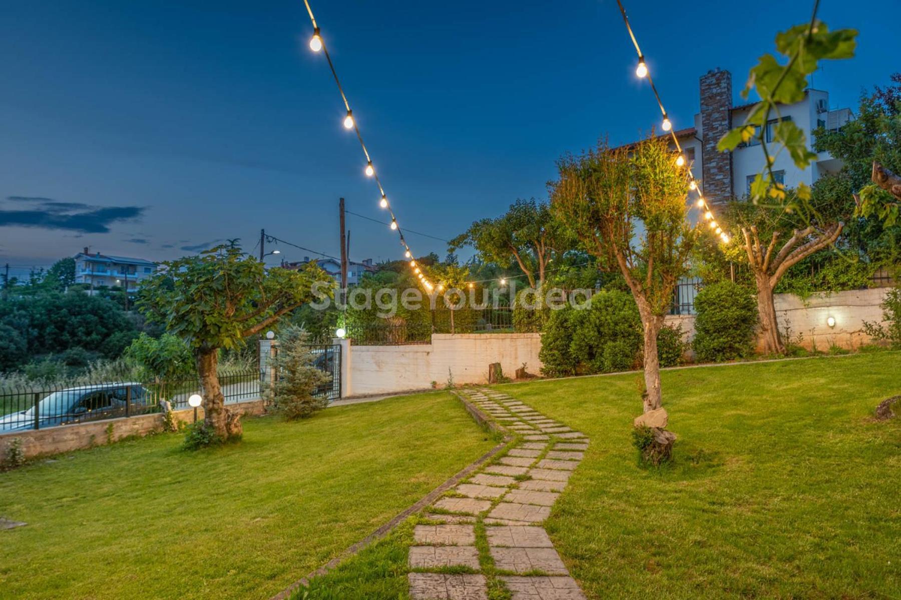 Traditional Villa Appartment With Garden, Also For Gatherings ,15 Minutes From Thessaloniki Airport Εξωτερικό φωτογραφία