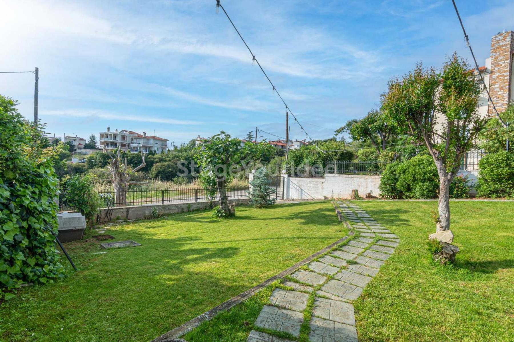 Traditional Villa Appartment With Garden, Also For Gatherings ,15 Minutes From Thessaloniki Airport Εξωτερικό φωτογραφία